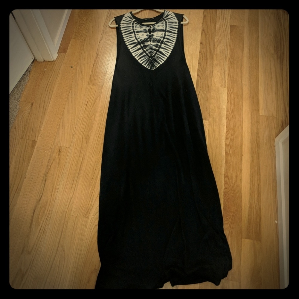 FINAL PRICE Obey black loose fit maxi dress